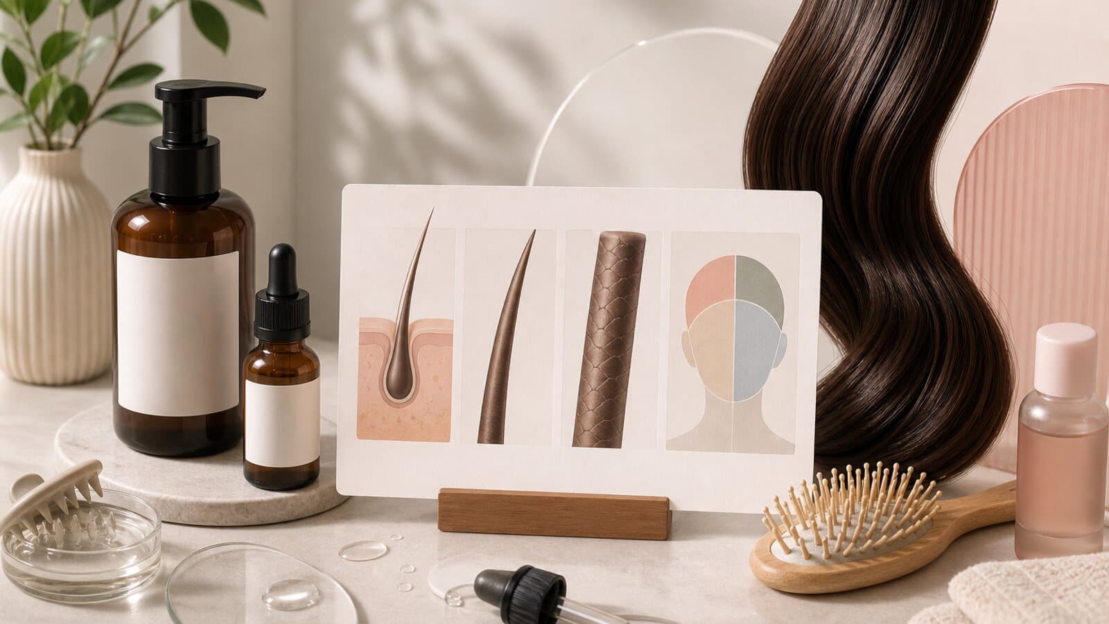 Pillar chăm tóc và da đầu theo vấn đề