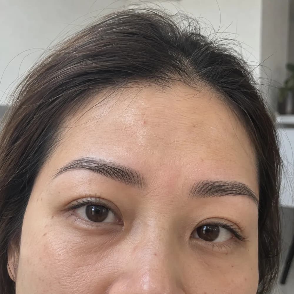 Dáng mày ngang mềm