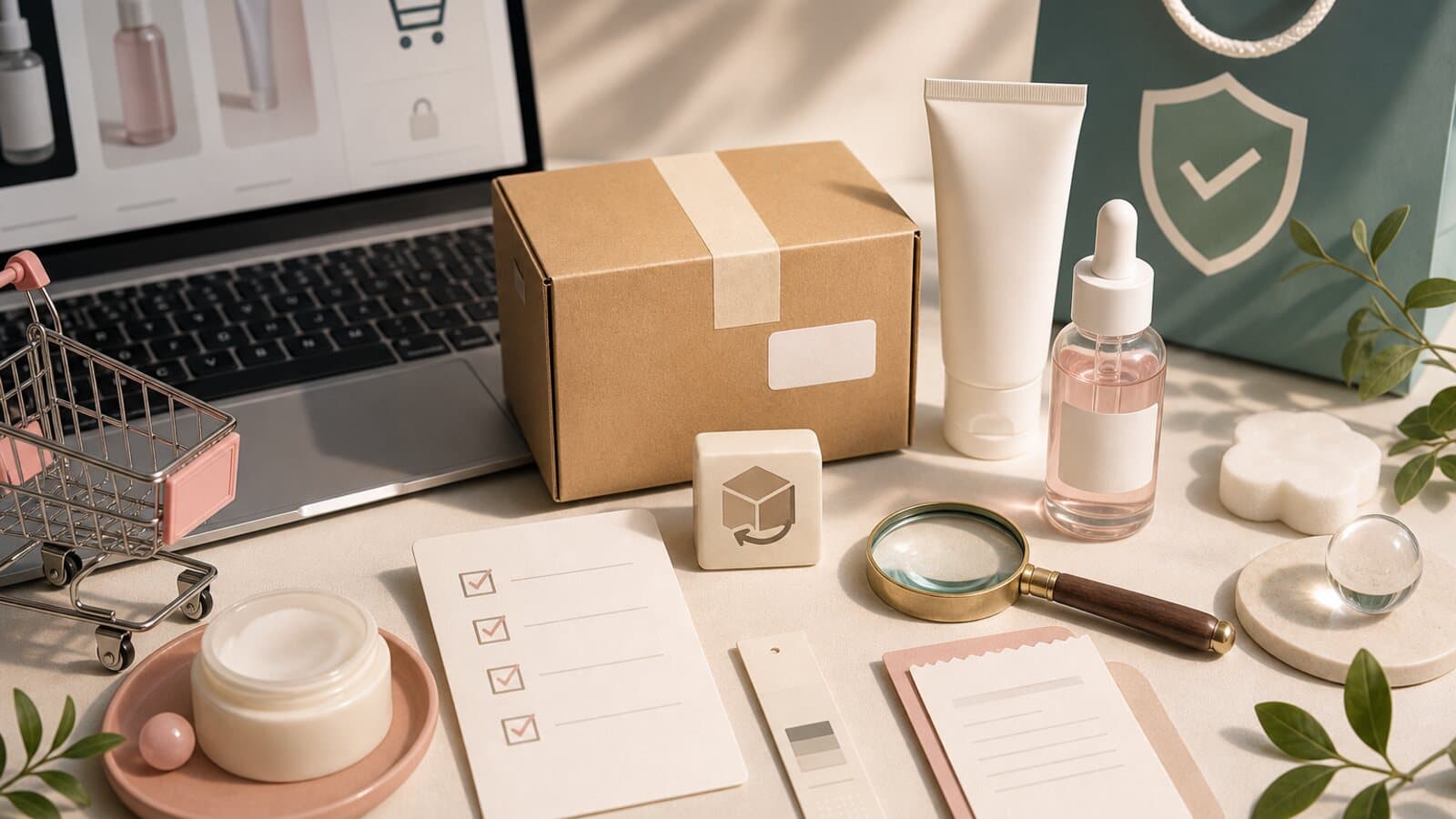 Checklist mua mỹ phẩm online an toàn