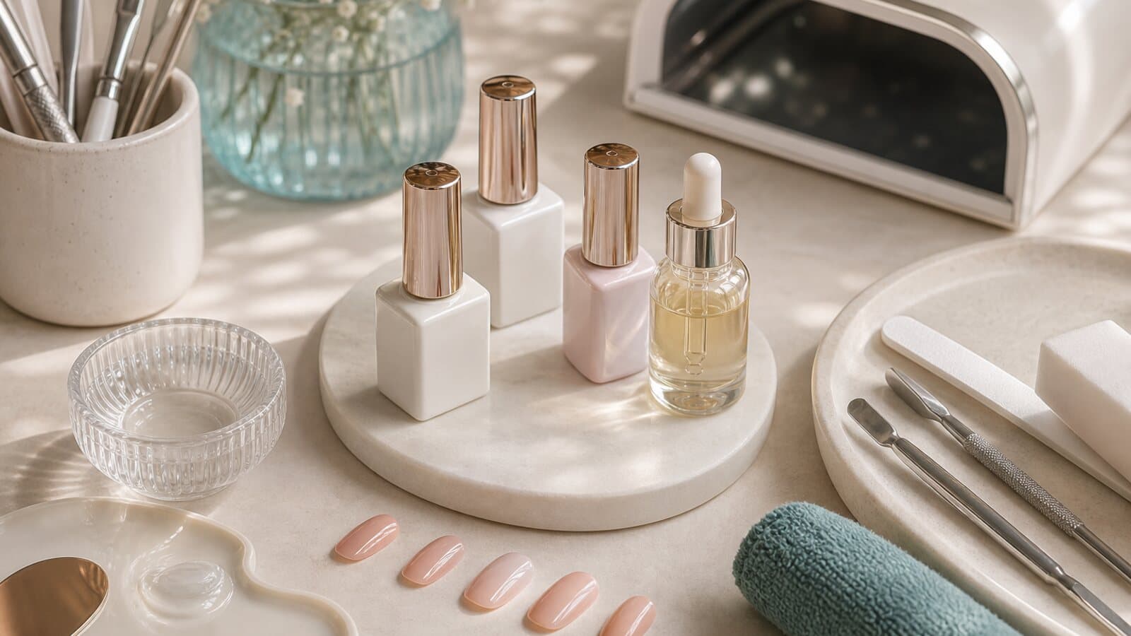 Gel manicure bảo vệ móng thế nào