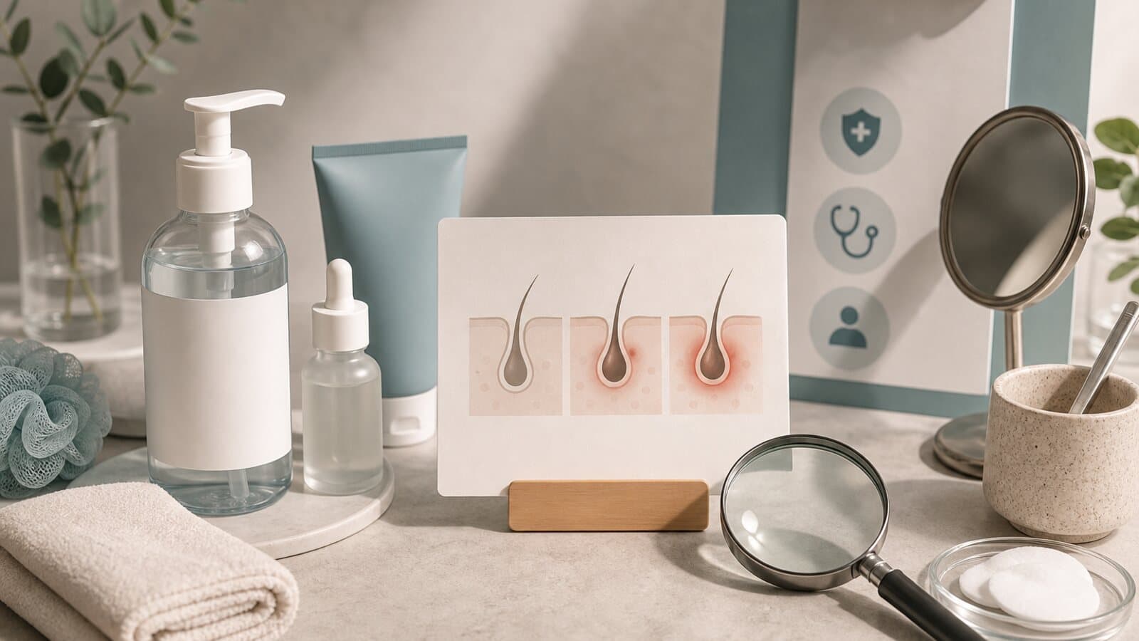 Khi mụn body là viêm nang lông nặng