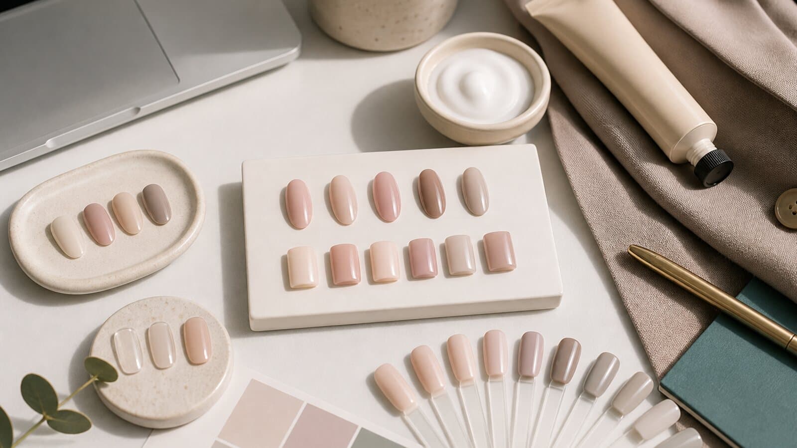 Nail công sở chọn form và màu thế nào